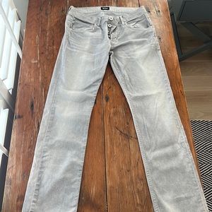 Grey Hudson men’s jeans